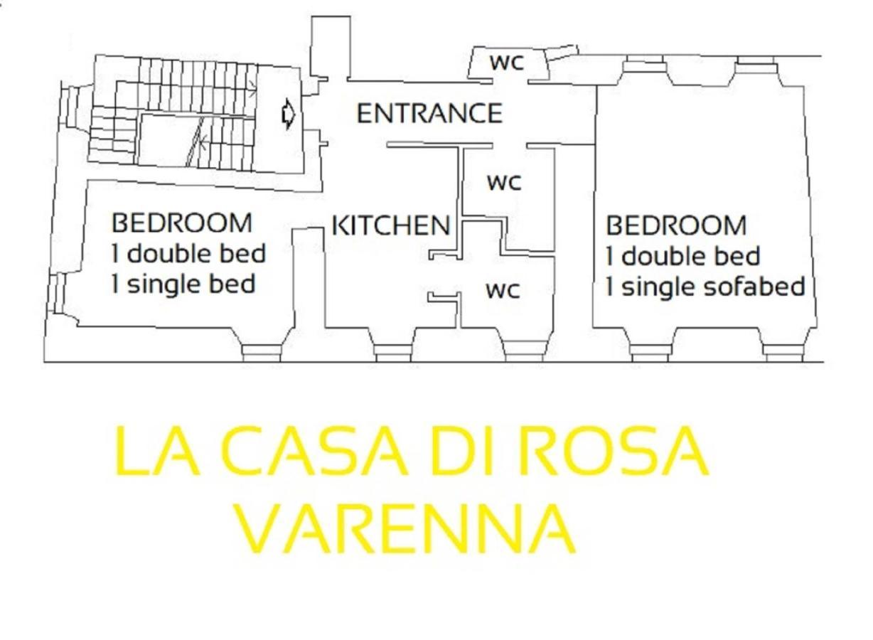 Ferienwohnung La Casa Di Rosa Varenna Exterior foto